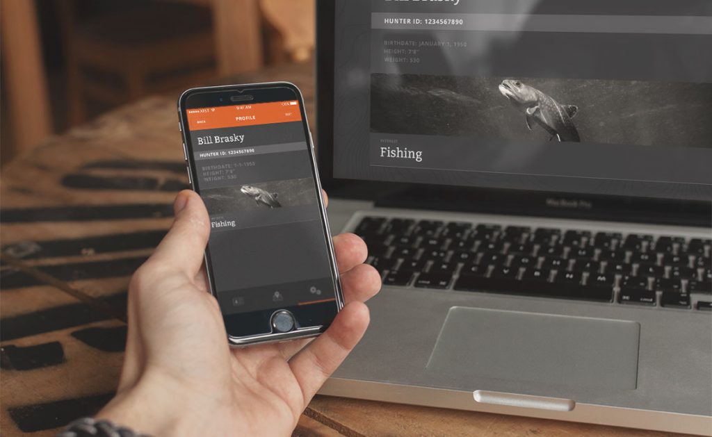 Pursuit app profile screen
